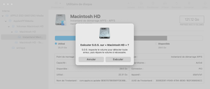 Ejecutar Primera Ayuda en la Utilidad de Disco de un Mac