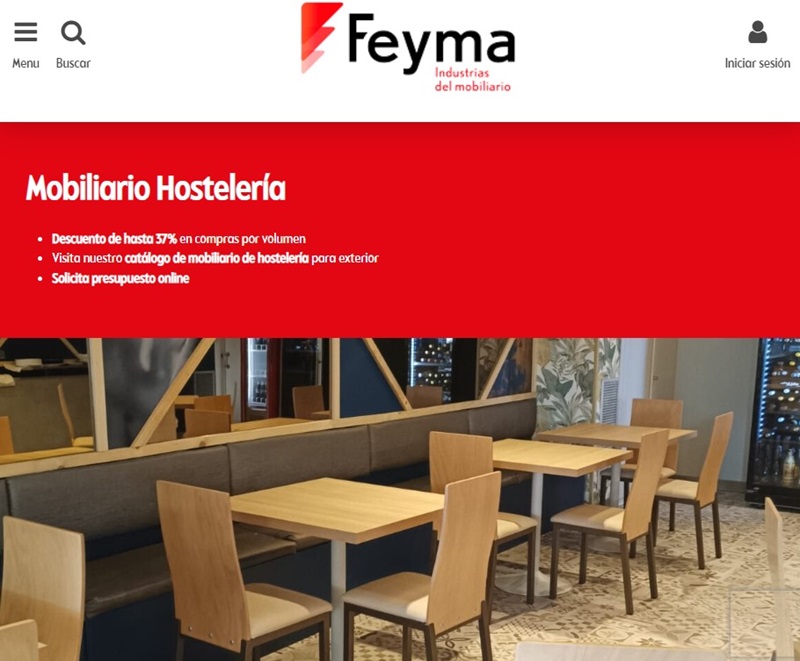 Feyma muebles de hostelería