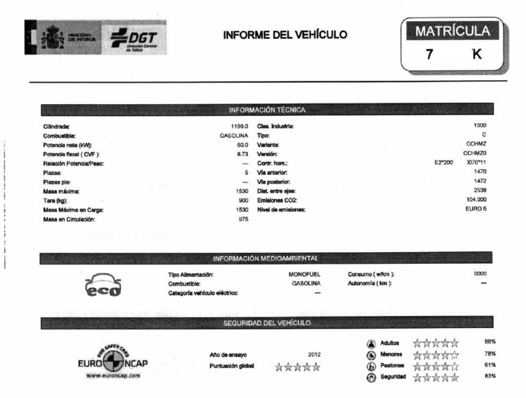 Informe DGT: Cómo Saber Si Un Coche Tiene Cargas (actualizado 2019)