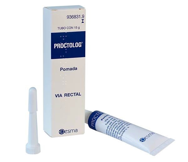 Proctolog pomada rectal para las hemorroides