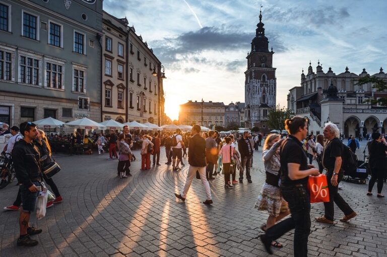 Turistas en Praga República Checa