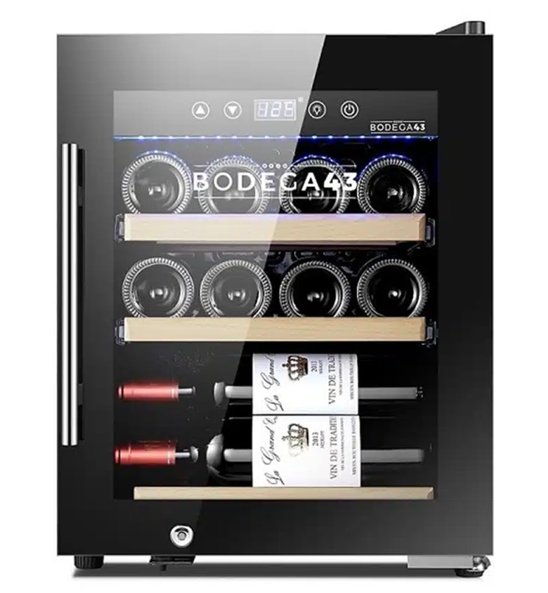 Vinoteca compacta para 12 botellas (Fte Vinotecashop.es)